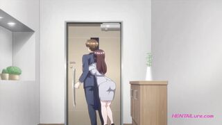 Mature agent spreads wide for rookie licking & creamy finish • Dubbed EXCLUSIVE