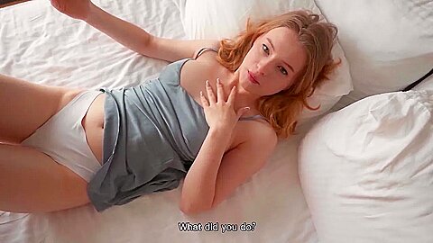 Horny Stepsisters Wild Morning Body Swap Adventure