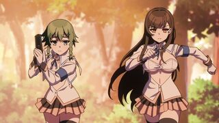 Big boobs girl dominates rival squad while virgin team plots horny coup (ENG Dubbed)